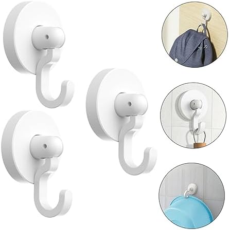 3pcs Home Hooks Removable Wall Hooks for Towels and Kitchen Items