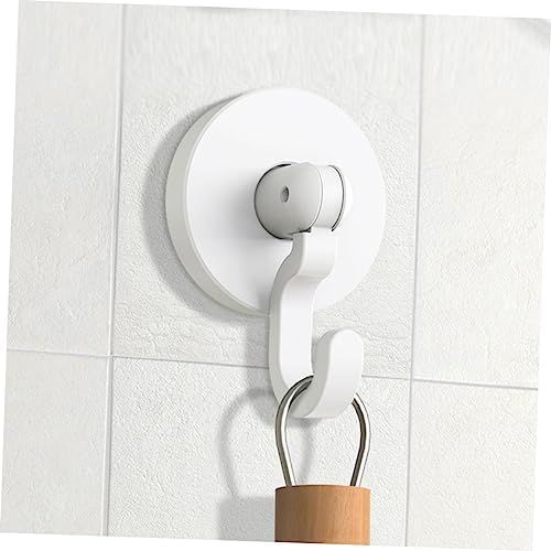 Healifty 3Pcs Self Adhesive Wall Hooks for Bathroom and Kitchen 1