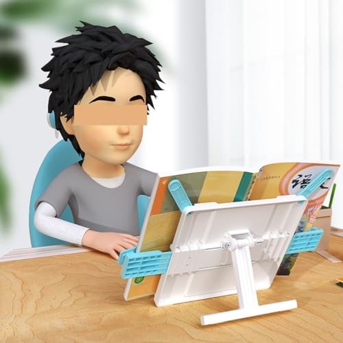 Adjustable Book Stand for Reading Portable Cook Book Holder