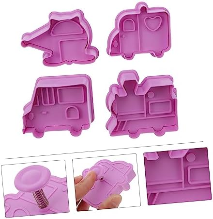 Hemoton 12pcs Car Biscuit Baking Mold Set