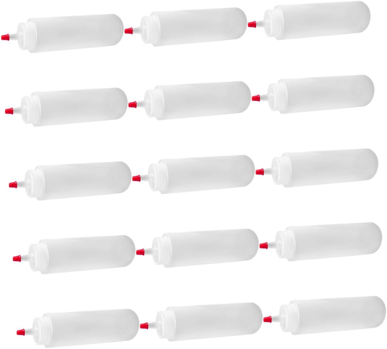STOBAZA 15 Piece Mini Condiment Squeeze Bottles Set