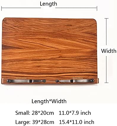 Yuidaaavzz Adjustable Book Stand for Kitchen Office Use