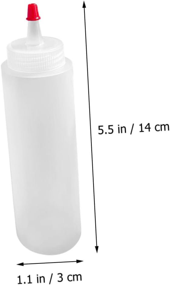 Garneck 2oz Condiment Squeeze Bottles Set of 15