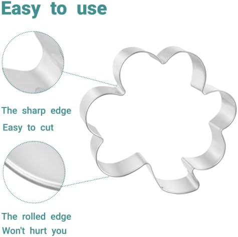 JOB JOL Shamrock Cookie Cutters Set 5PCS