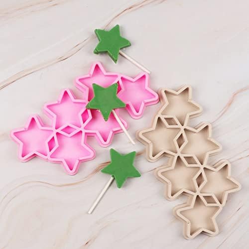 Junhcone Candy Sugar Craft Five-Pointed Star Baking Mold
