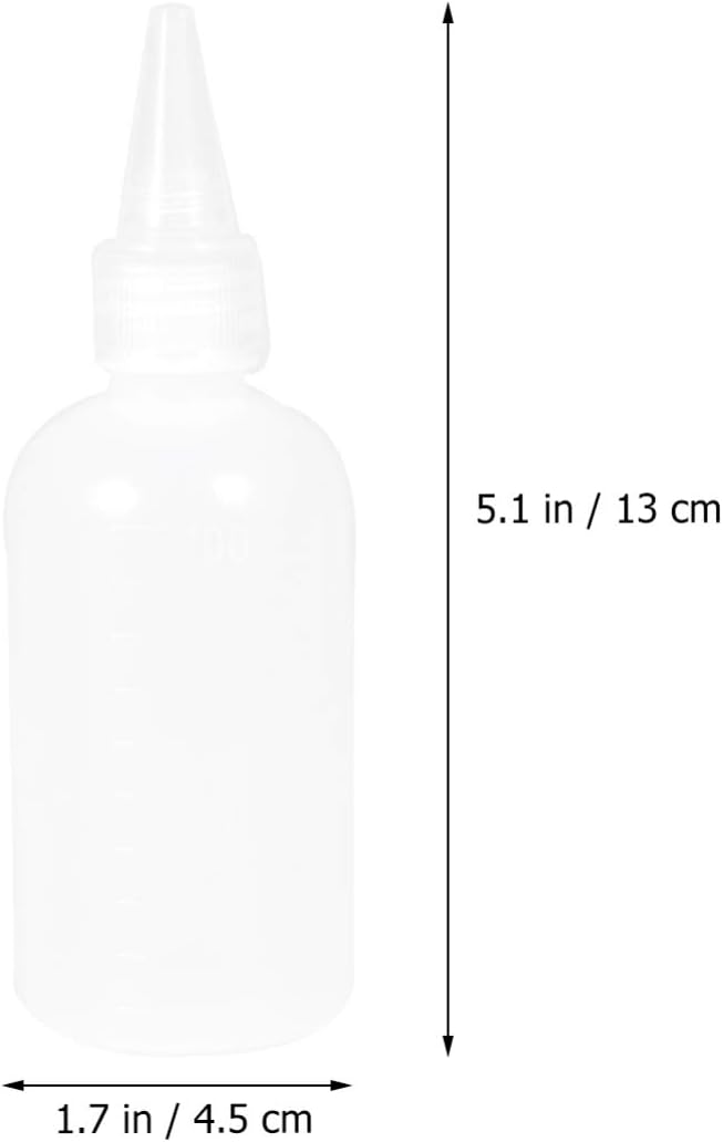 MAGICLULU 10 Pcs Reusable Condiment Squeeze Bottles 1