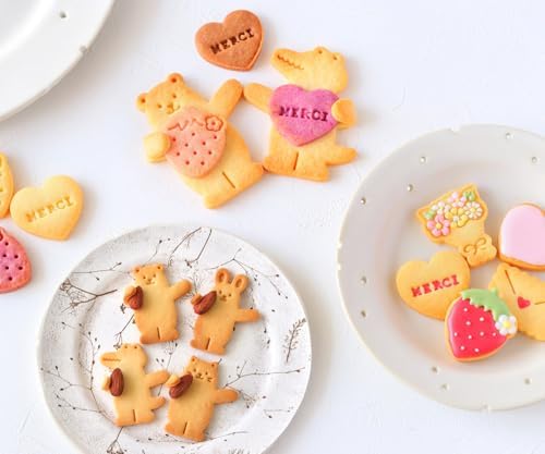 8 Pack Cuddly Huggy Animal Cookie Cutters Set
