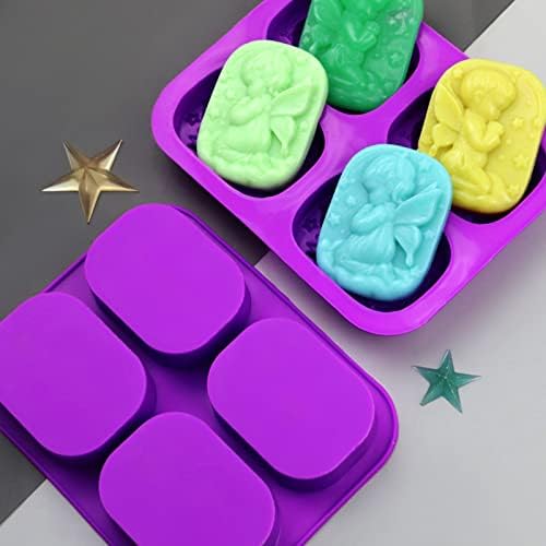 Junhcone Cookie Cutter Fondant Cake Mold Food-Grade Silicone Little Angel Christmas
