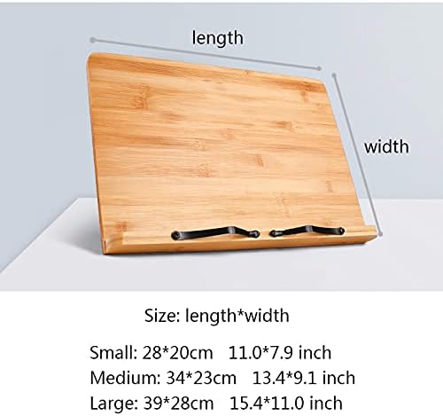 Yuidaaavzz Foldable Book Stand with 6 Adjustable Angles 1