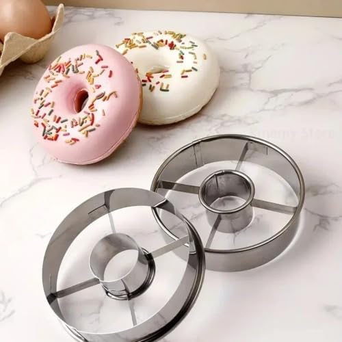Stainless Steel Donut Mould 386 Inch Gold