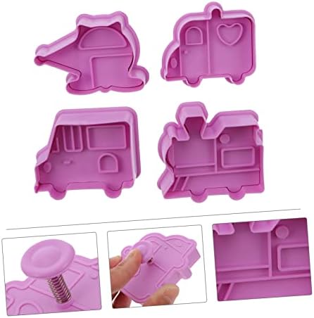 NOLITOY 12pcs Cartoon Biscuit Mold Baking Set