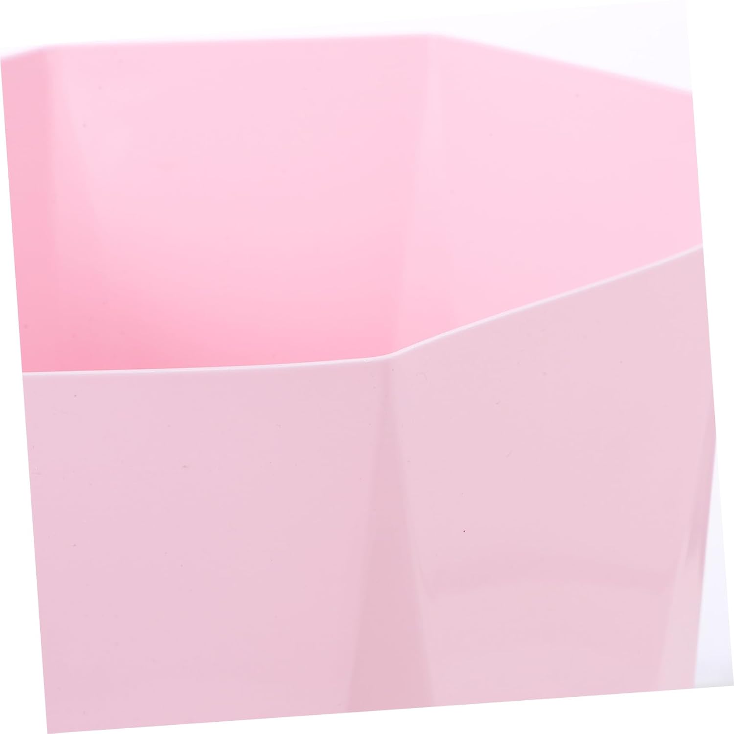 MAGICLULU 1pc Kids Room Trash Can - Simple Pink Dried Flower Bucket