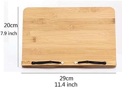 Adjustable Foldable Cookbook Stand for Kitchen and Office