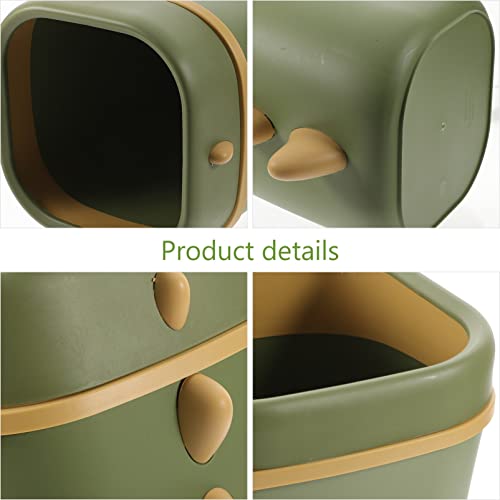 IMIKEYA Dino Trash Can for Home Office Kitchen