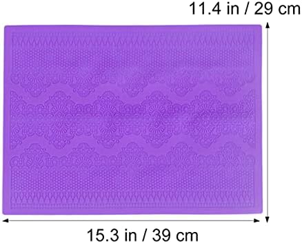 Kichvoe Silicone Lace Mould for Cake Decorating
