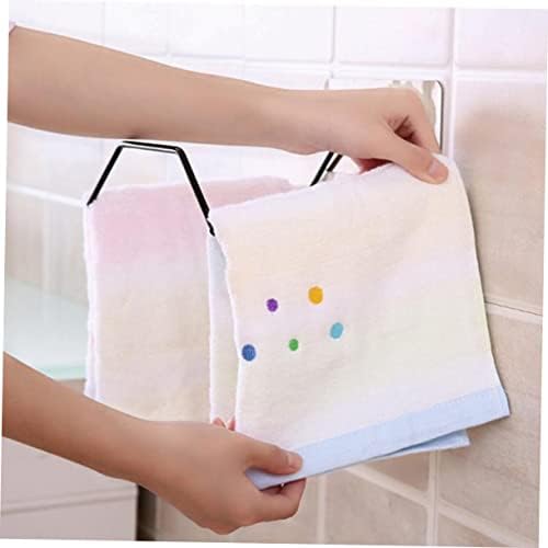 Jojofuny Strong Adhesive Bathtub Hooks for Smooth Surfaces Black