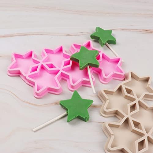 Junhcone Candy Sugar Craft Five-Pointed Star Baking Mold