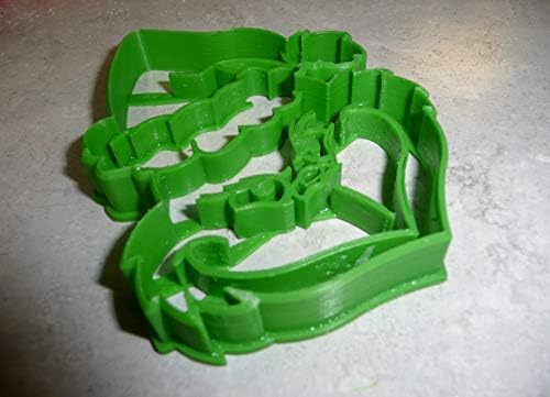 YNGLLC Grinchy Head Cookie Cutter Made in USA