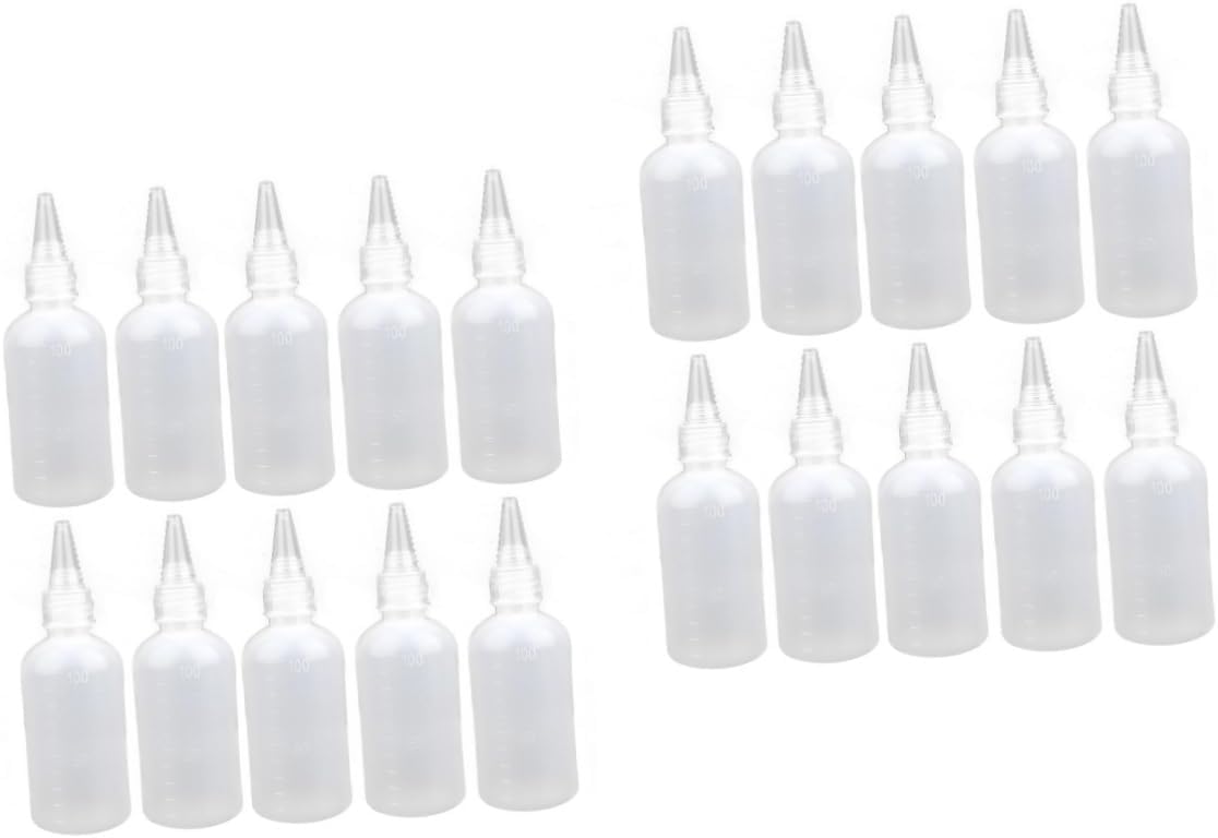 Ipetboom 20 Pcs Mini Condiment Sprayer Bottles