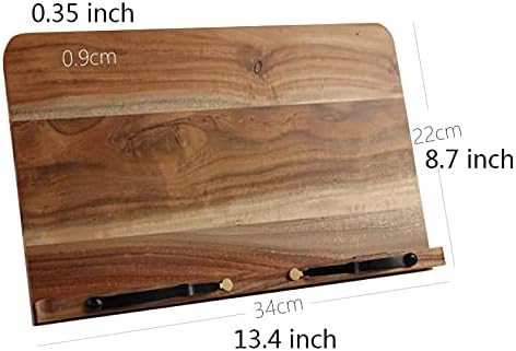 Yuidaaavzz Foldable Book Stand for Reading and Cooking