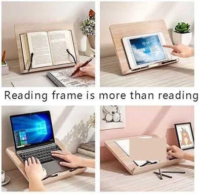 Adjustable Cookbook Stand for Home Office Kitchen