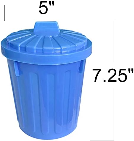 ArtCreativity Large Trash Cans Set with Lids - Set of 4