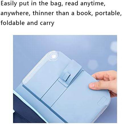 Yuidaaavzz Adjustable Cookbook Stand Portable Foldable Holder