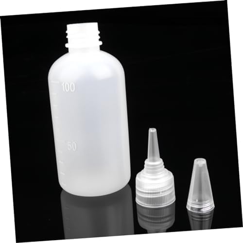 VINTORKY 20 Pcs Refillable White Condiment Squeeze Bottles