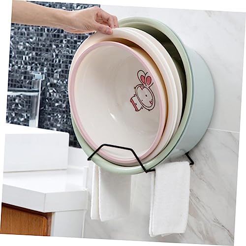 Jojofuny Strong Adhesive Bathtub Hooks for Smooth Surfaces Black