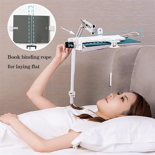 Adjustable Floor Stand for Tablet Book and Phone