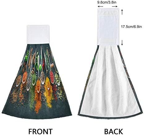 Aslsiy Retro Design Kitchen Towels Set of 2
