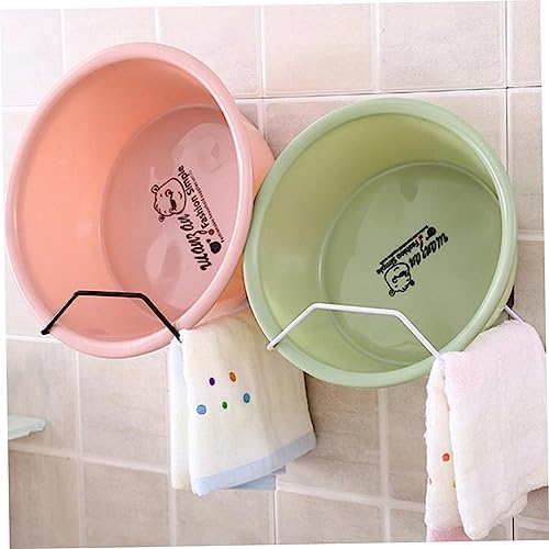 OSALADI Bathroom Towel Hook 2 Pcs Adhesive Holder