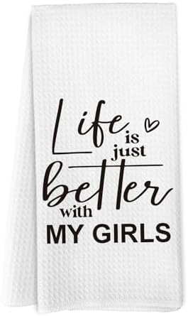 Yorhifa Kitchen Bath Towels - 16x24 Inches for Home