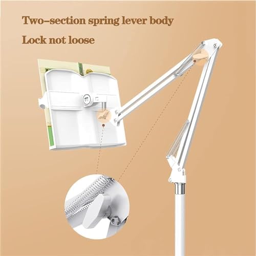 Adjustable Floor Stand for Tablets and Books