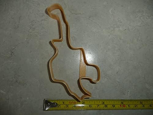 CEIBA USA Cookie Cutter - Puerto Rico Outline 475 x 275 x 0625 1