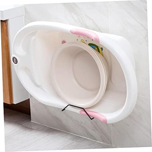 Jojofuny Strong Adhesive Bathtub Hooks for Smooth Surfaces Black