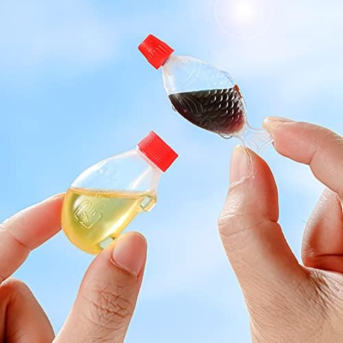 15pcs Mini Sauce Bottle Set for Camping and Travel