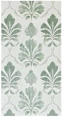 ZOE GARDEN Sage Green Geometric Dish Towel 18x28