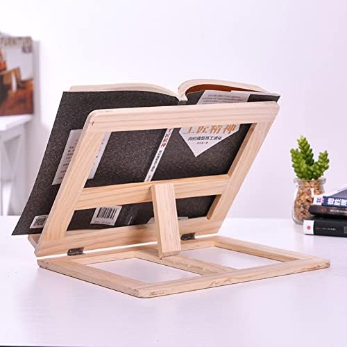 Yuidaaavzz Adjustable Foldable Cookbook Stand
