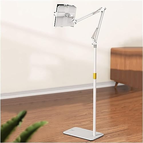 Adjustable Floor Bookstand for Cookbook and Document Holder White