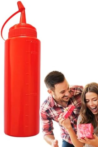 Fake Mustard and Ketchup Squeeze Bottle Set - Prank and Party Fun