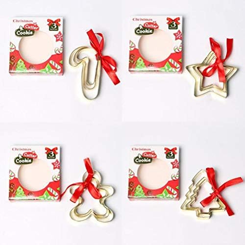Cabilock 3 Pcs Cookie Cutters Biscuit Molds 1