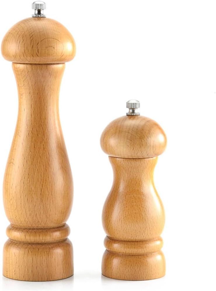 MFORTAB Manual Pepper Mill with Ceramic Grinding Core