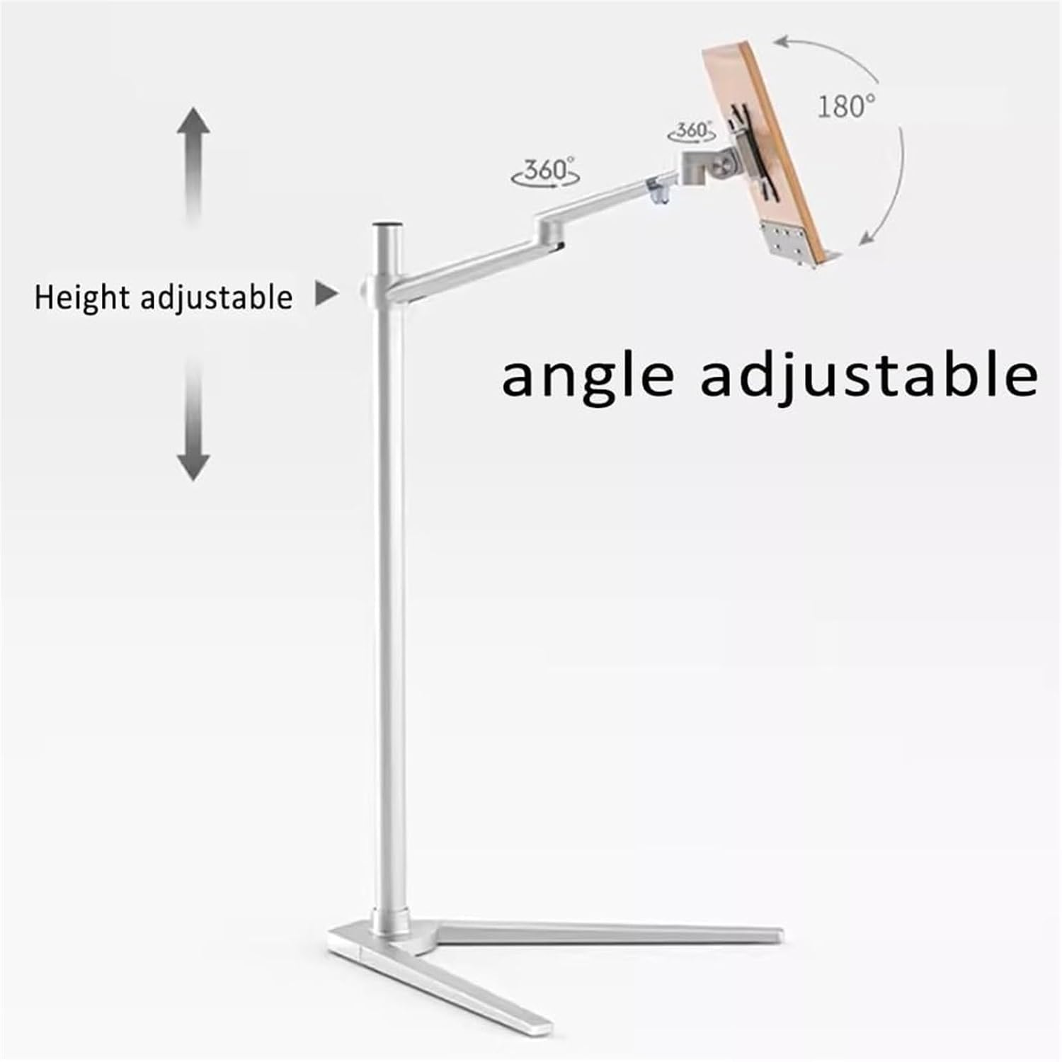 Adjustable Book Stand for Reading and Cookbook Use