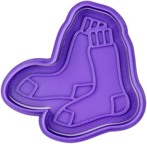 Red Sox Cookie Cutter - MLB Fan Art Dishwasher Safe 15mm Deep