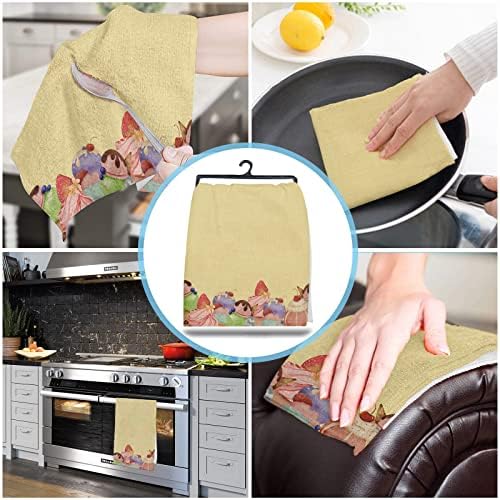 Strawberry Cherry Chocolate Dish Towels Set of 2 18x28 Inches