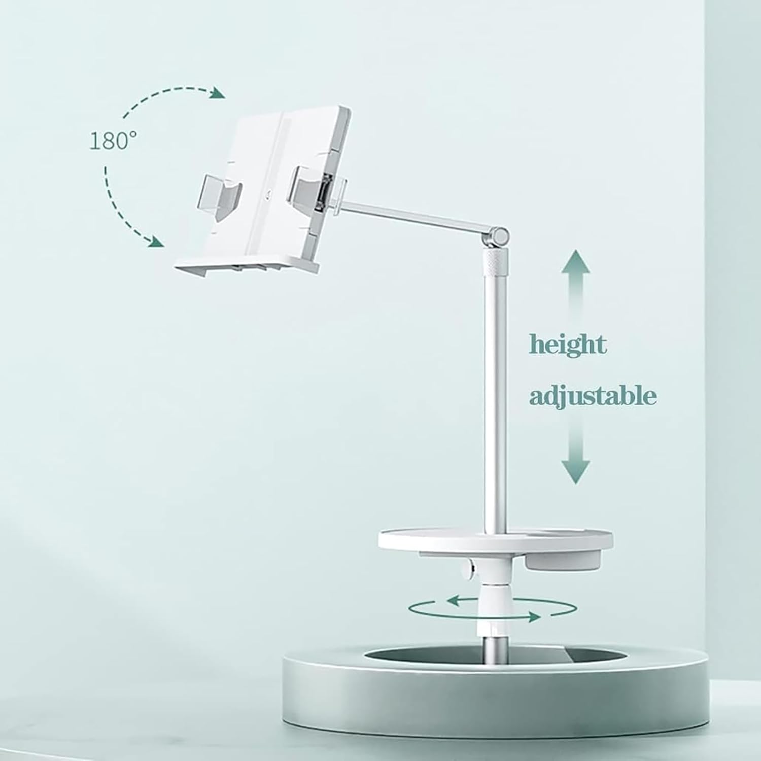 Adjustable Floor Stand for Books and Tablets 1