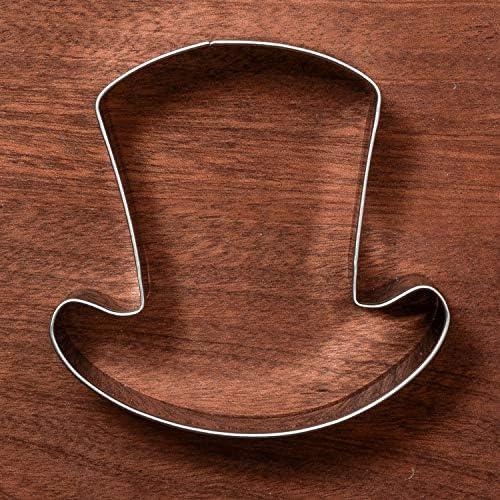 LILIAO Top Hat Cookie Cutter - 35 x 32 Inches - Stainless Steel 1