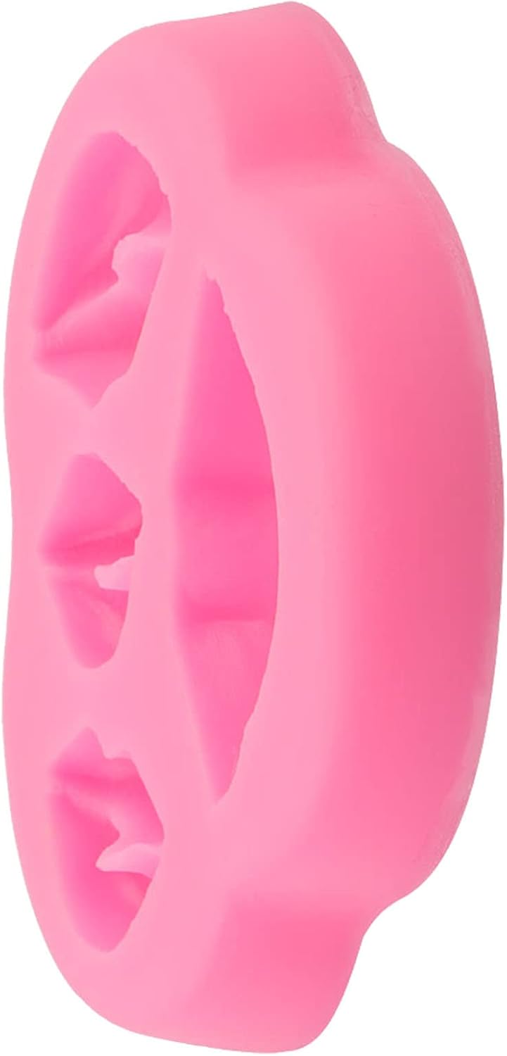 DIY Fondant Silicone Lips Shape Baking Tool - Roseate