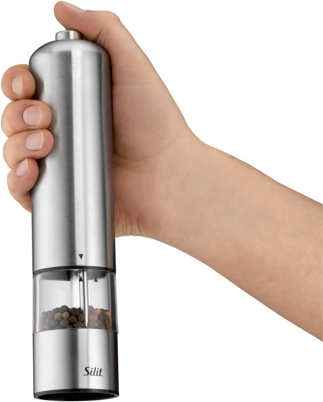Silit Electric Mill Set of 2 - 23 cm Salt Pepper Mill